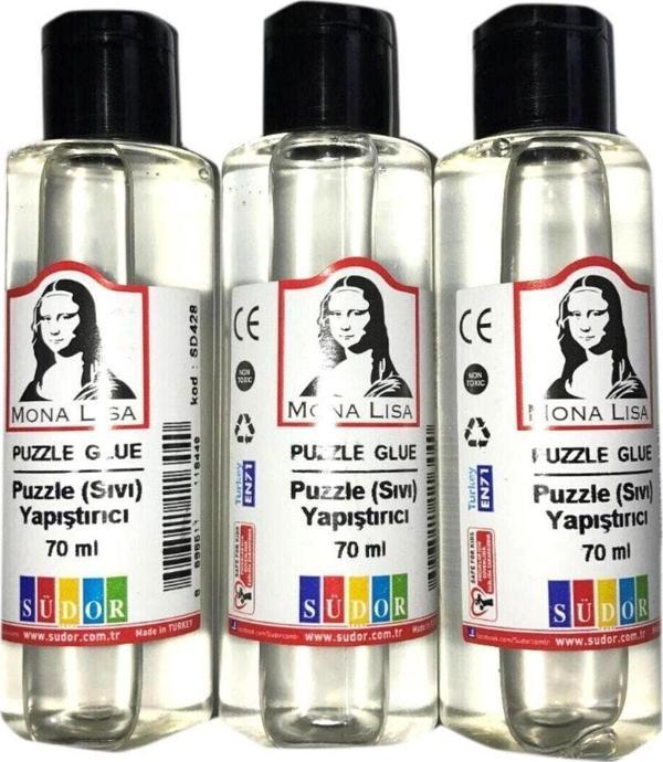 Südor 3 x 70 Ml Puzzle Yapıştırıcı Seti (Şeffaf) - Image 1