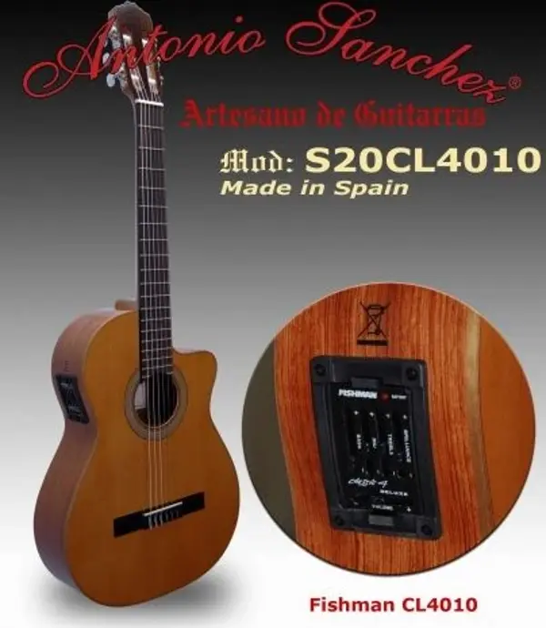 Gitar Elektro Klasik ANTONIO SANCHEZ S20CL4010 - Image 1