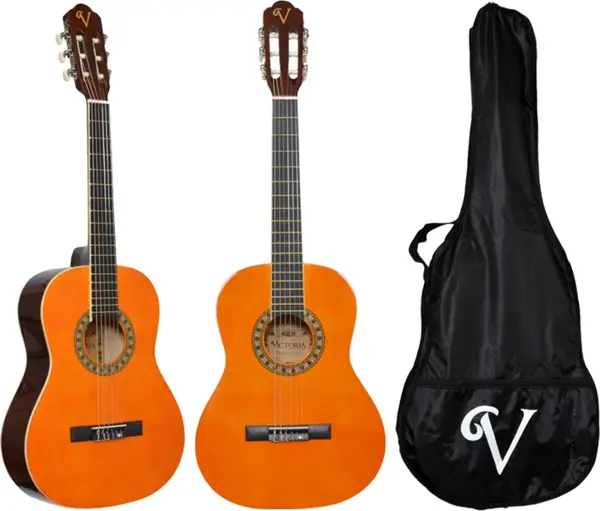 Victoria Klasik Gitar Seti Kılıf ve Pena Hediyeli 3/4 CG160Y - Image 1