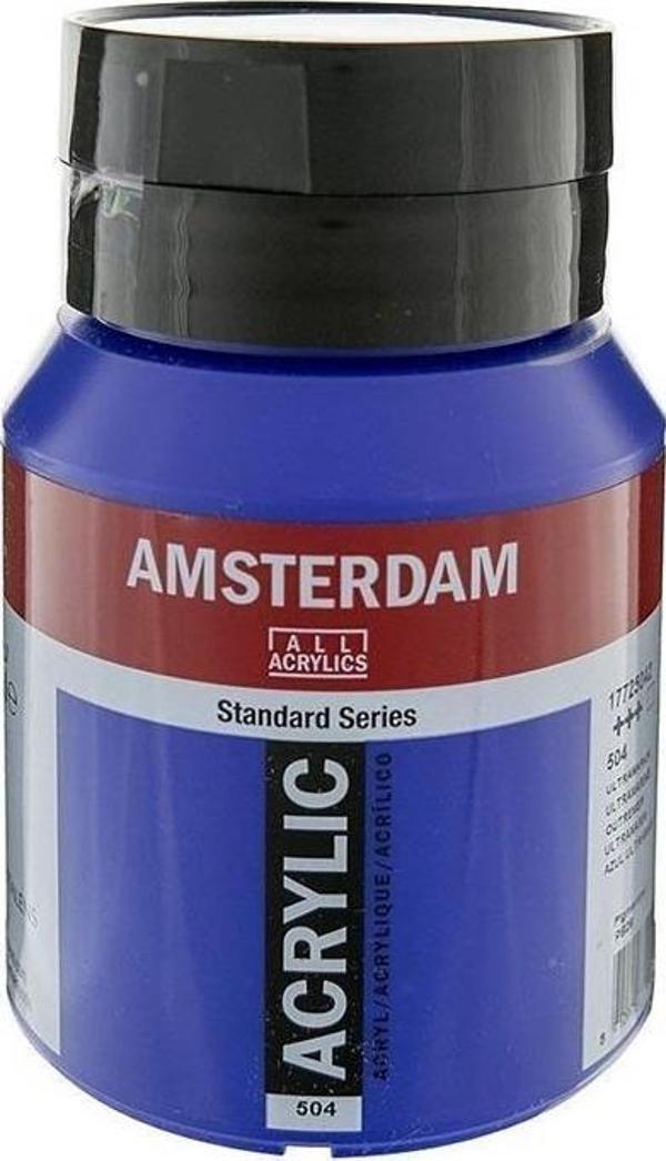 AAC ACRYLIC 500ML. ULTRAMARINE - Image 1