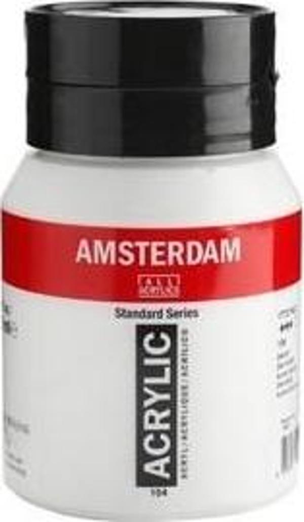 AAC ACRYLIC 500ML. ZINC WHITE - Image 1