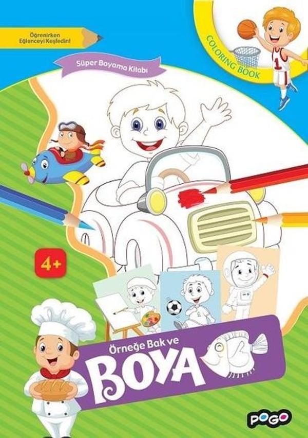 Süper Boyama Kitabı 3 - Pogo - Image 1