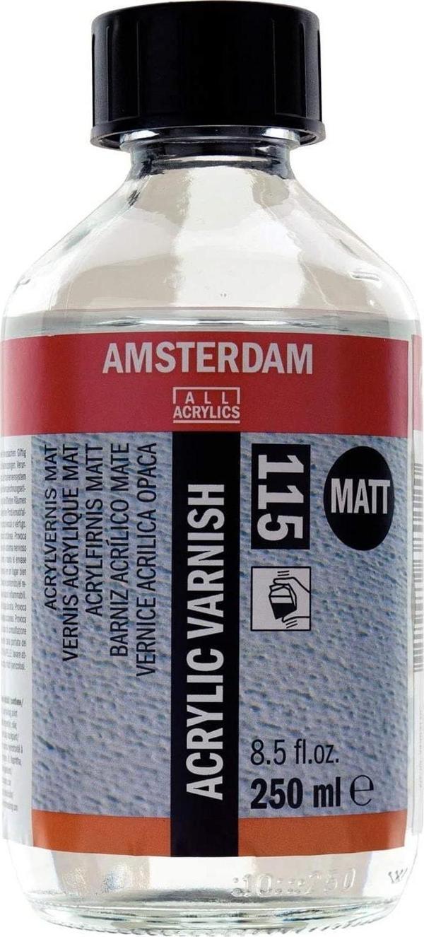 AMSTERDAM ACRYLIC VARNİSH MATT 115 250ML - Image 1