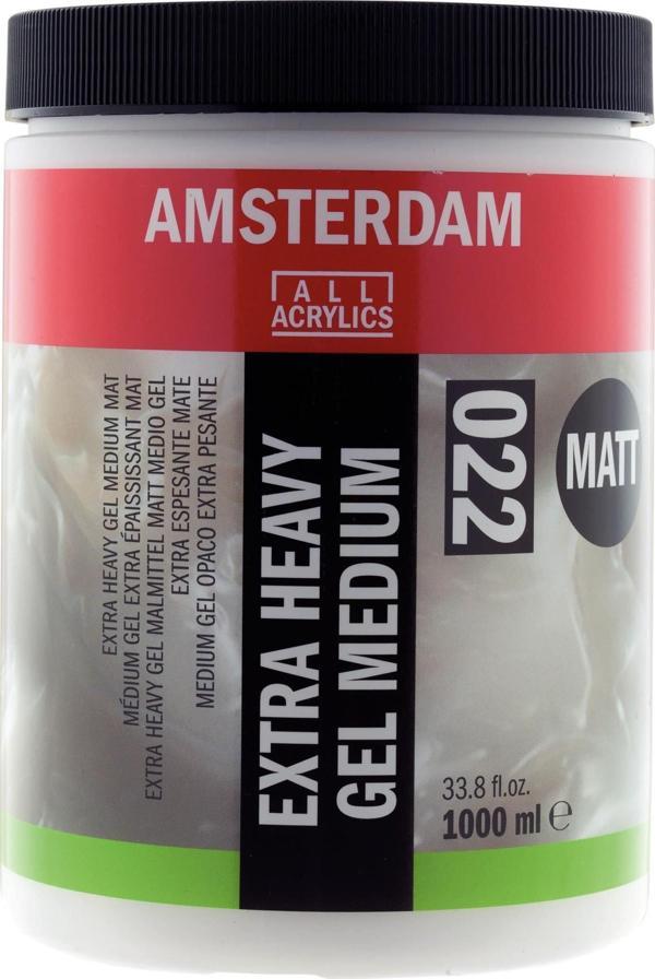 AMSTERDAM EXTRA HEAVY GEL MEDIUM MATT 022 1000ML - Image 1