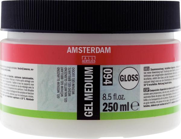 AMSTERDAM GEL MEDIUM GLOSS 094 250ML - Image 1