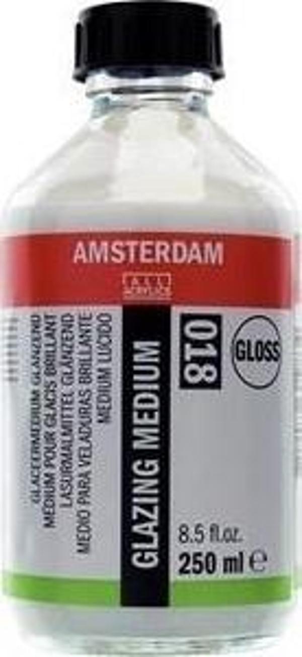 AMSTERDAM GLAZING MEDIUM GLOSS 018 250ML - Image 1