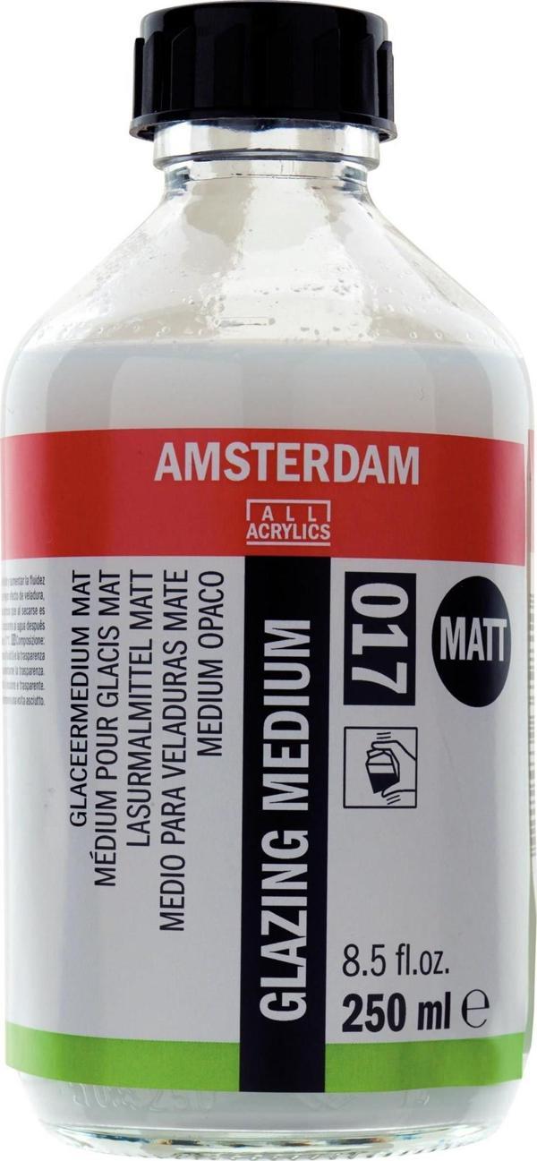 AMSTERDAM GLAZING MEDIUM MATT 017 250ML - Image 1