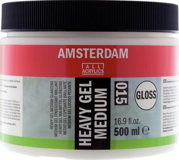 AMSTERDAM HEAVY GEL MEDIUM GLOSS 015 500ML - Image 1