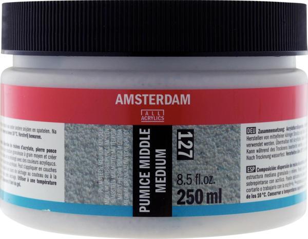 AMSTERDAM PUMICE MIDDLE MEDIUM 127 250ML (SÜNGERTAŞI GRENLİ) - Image 1