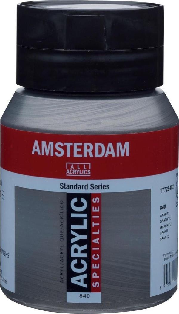 AMSTERDAM STANDART AKRİLİK 500 ML. GRAPHITE - Image 1