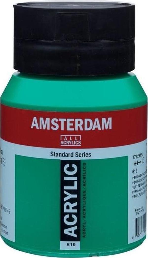 AMSTERDAM STANDART AKRİLİK 500 ML. PERM.GREEN DP - Image 1