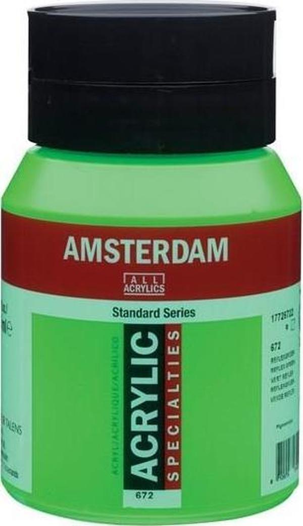 AMSTERDAM STANDART AKRİLİK 500 ML. REFLEX GRN - Image 1