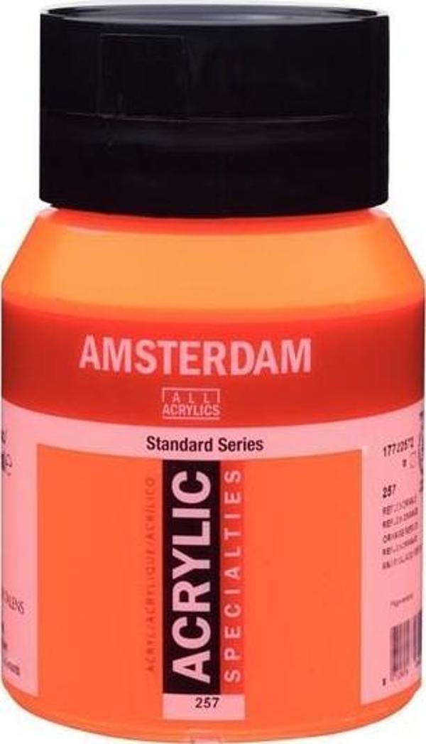 AMSTERDAM STANDART AKRİLİK 500 ML. REFLEX ORANGE - Image 1