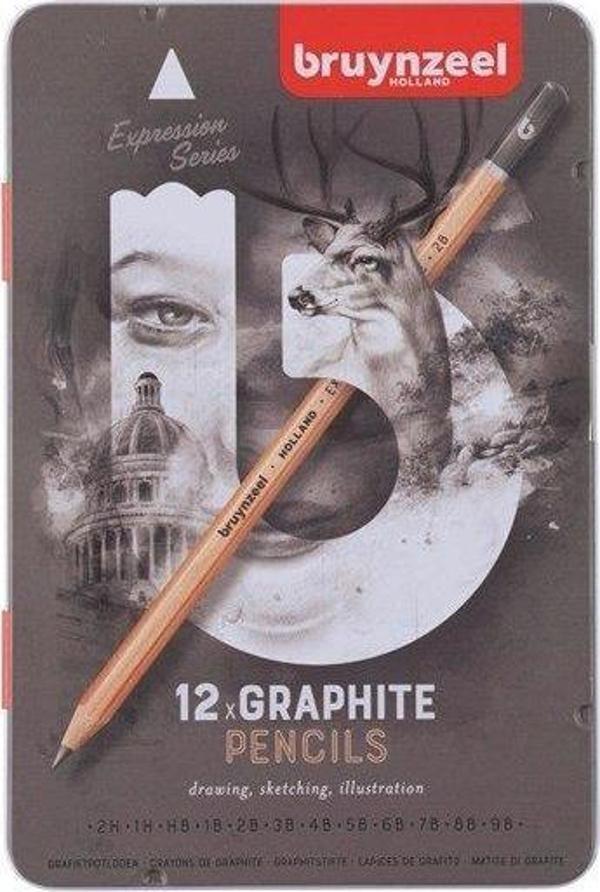 BRUYNZEEL EXPRESSION GRAPHITE 12Lİ SET  - Image 1