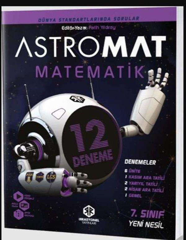 7.Sınıf Matematik Yeni Nesil 12 Li Deneme - İrrasyonel Yayınları - Image 1