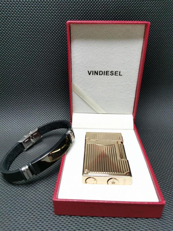 Vindiesel Marka Dupont Tarzı Çakmak Yanında Bileklik İle Beraber - Image 1