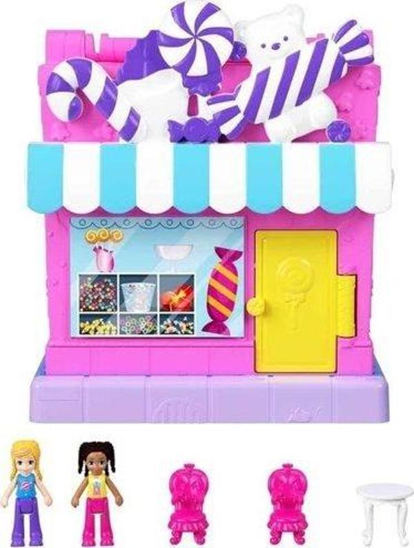 Polly Pocket Pollyville Şeker Mağazası HNB03 - Image 1