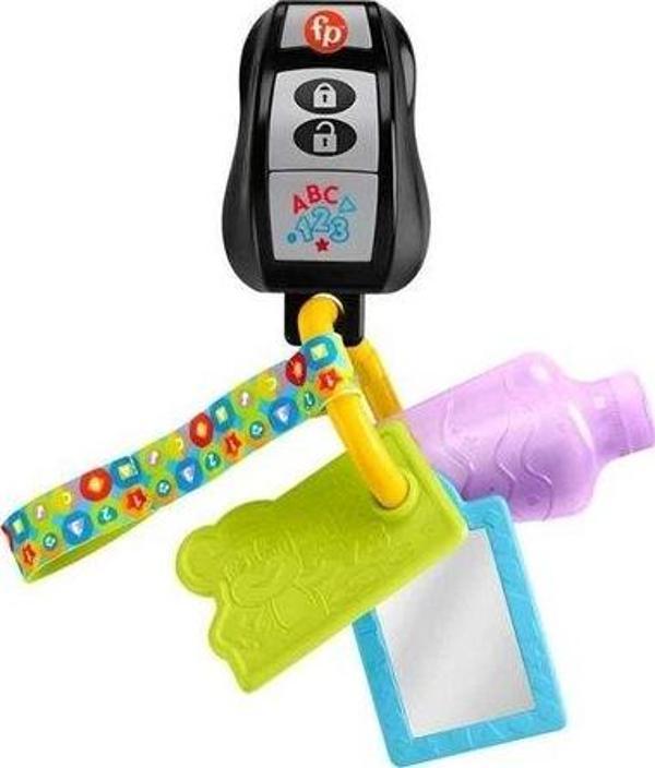 Fisher-Price Sesli Eğlen ve Öğren Eğlenceli Aktivite Anahtarı HWY40  - Image 1