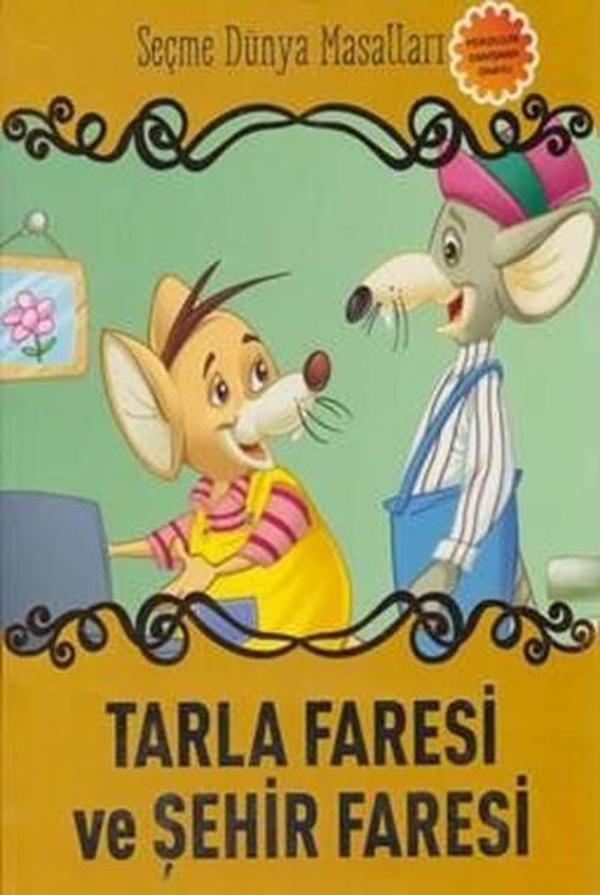 Tarla Faresi ve Şehir Faresi-Seçme Dünya Masalları - Parıltı Yayınları - Image 1