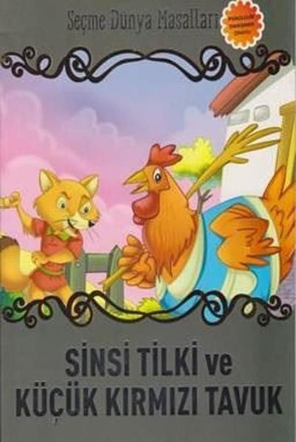 Sinsi Tilki ve Küçük Kırmızı Tavuk-Seçme Dünya Masalları - Parıltı Yayınları - Image 1