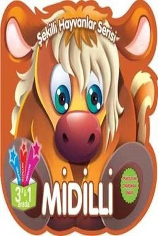 Şekilli Hayvanlar Serisi Midilli - Parıltı Yayınları - Image 1