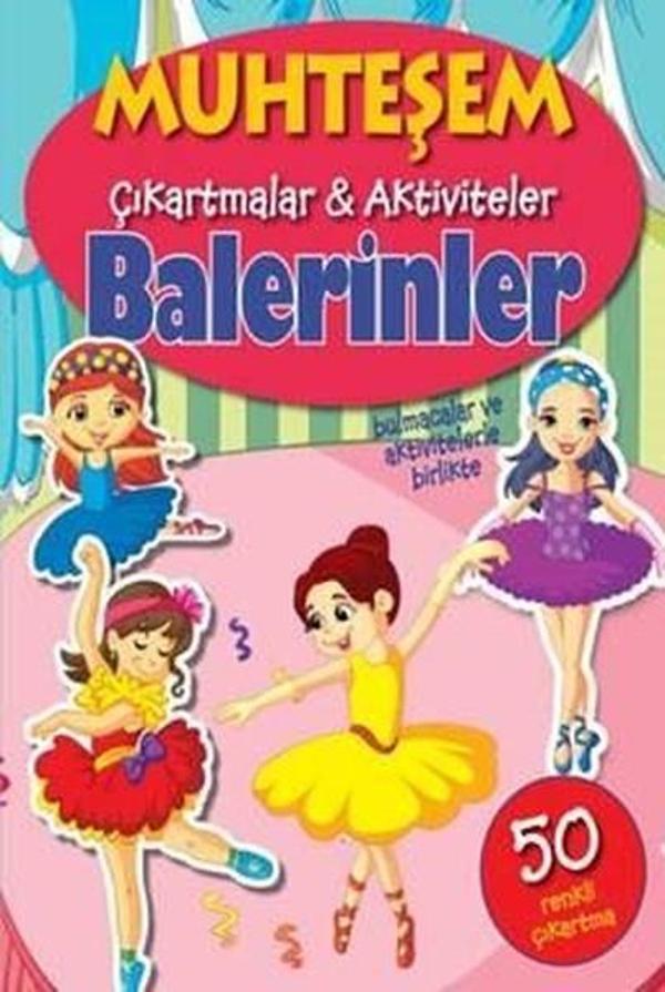 Balerinler-Muhteşem Çıkartmalar ve Aktiviteler - Parıltı Yayınları - Image 1