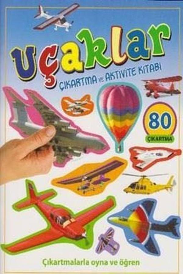 Uçaklar Çıkartma ve Aktivite Kitabı - Parıltı Yayınları - Image 1
