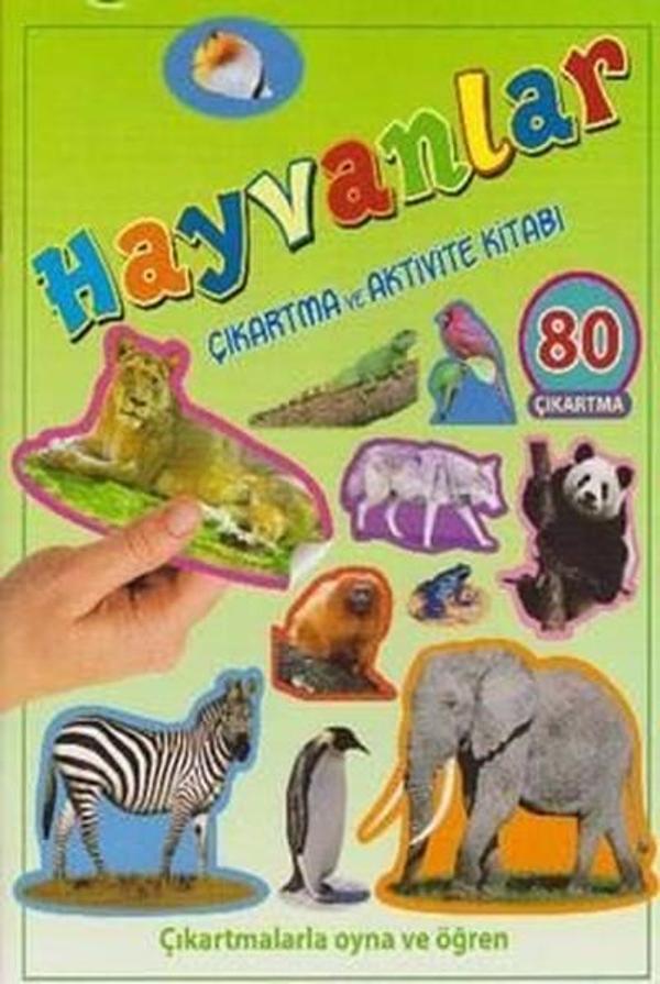 Hayvanlar Çıkartma ve Aktivite Kitabı - Parıltı Yayınları - Image 1