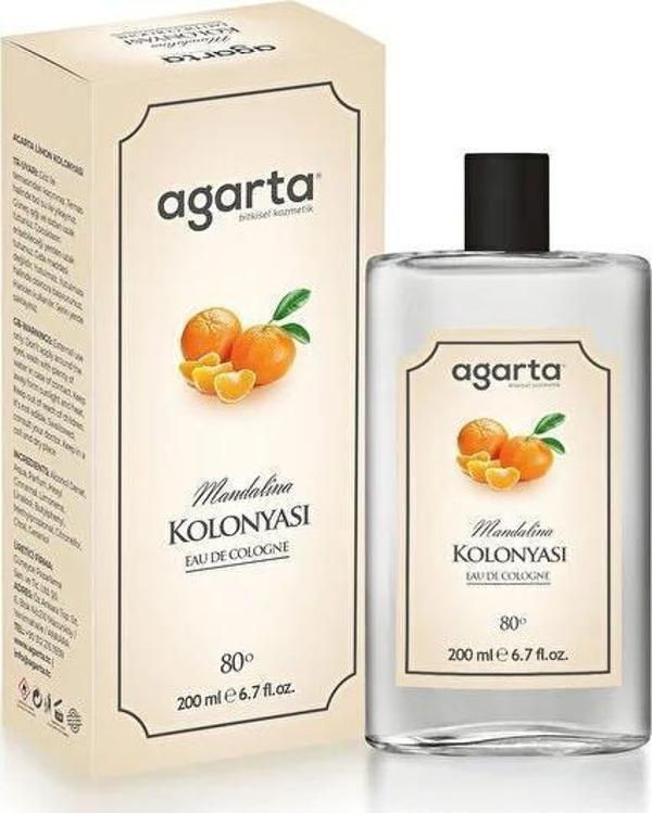 Agarta Cam Mandalina Kolonyası 200 Ml - Image 1