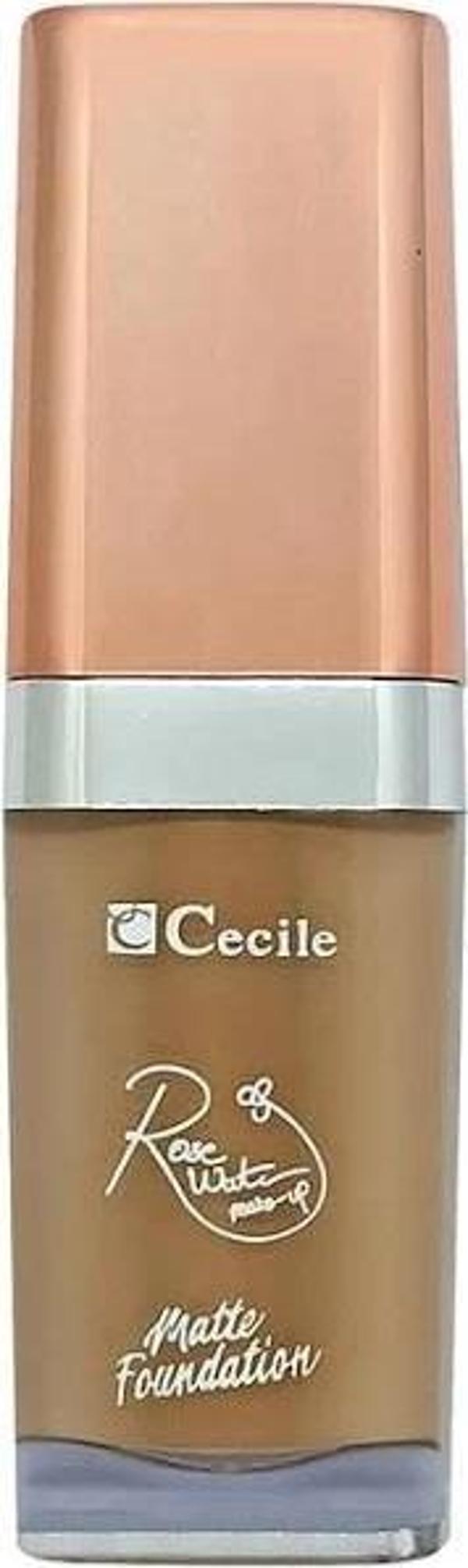 Cecile Rose Water Matte Foundation Mat Fondöten 01 - Image 1