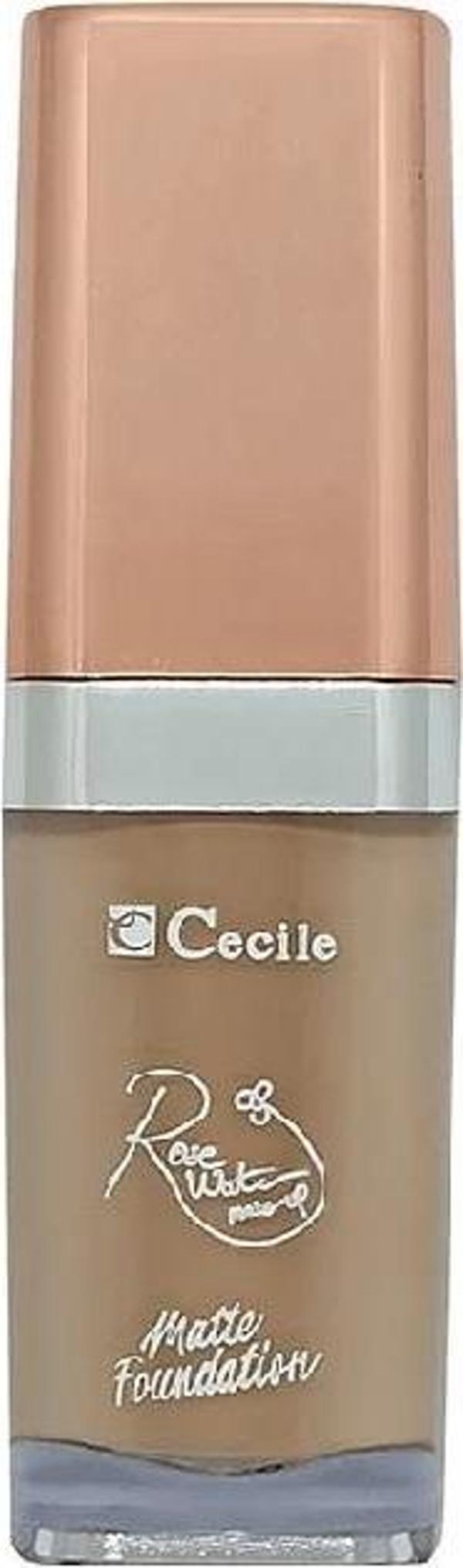 Cecile Rose Water Matte Foundation Mat Fondöten 03 - Image 1