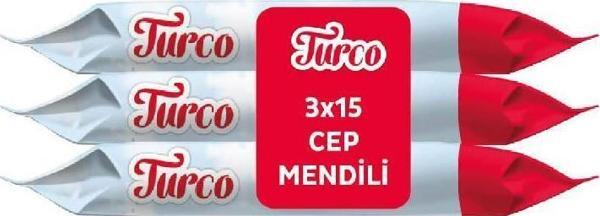 Baby Turco Islak Cep Mendili 3x15 Li - Image 1