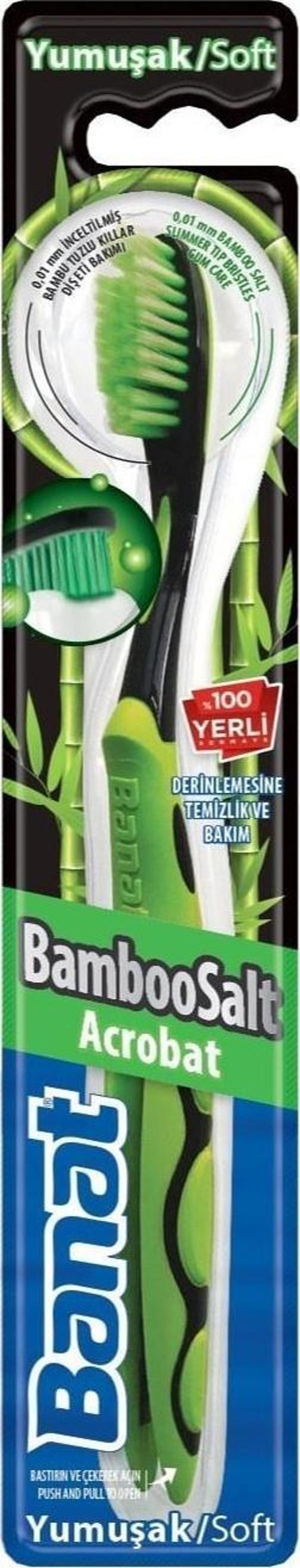 Banat Bamboosalt Acrobat Diş Fırçası Yumuşak - Image 1