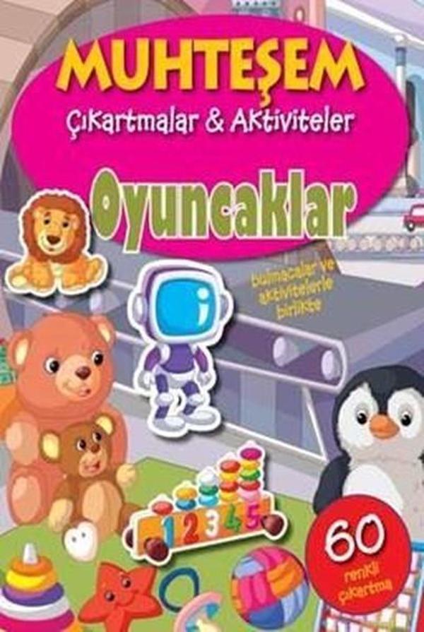 Oyuncaklar-Muhteşem Çıkartmalar ve Aktiviteler - Parıltı Yayınları - Image 1