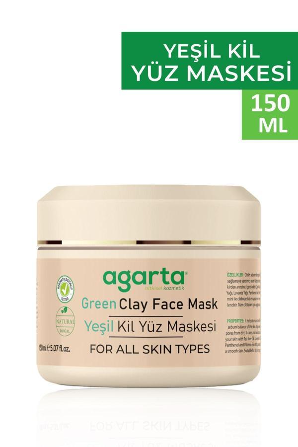 Agarta Yeşil Kil Yüz Maskesi 150 Ml - Image 1