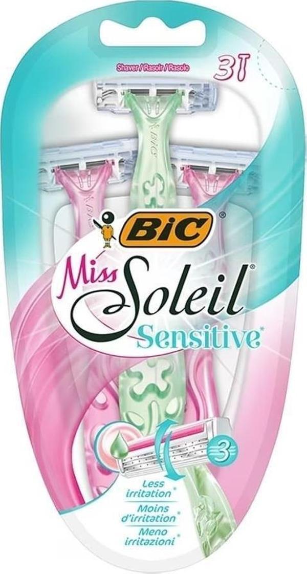 Bic Miss Soleil Sensitive 3 Lü Bayan Tıraş Bıçağı - Image 1