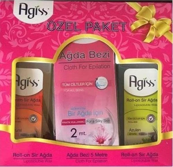 Agiss Roll On Set İkili Sir Ağda+ 2 Mt Bez 100 Ml+100 Ml  Delist - Image 1