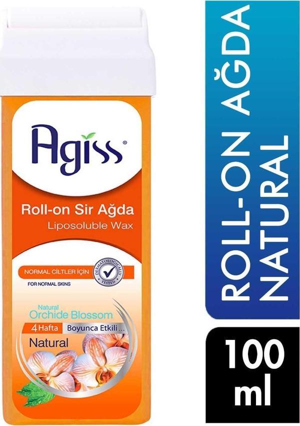 Agiss Roll On Sir Ağda Natural 100 Ml - Image 1