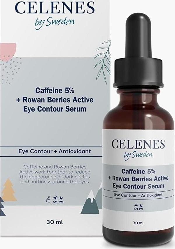 Celenes Gözaltı Serumu Caffeine Rowan Berries 30 ML - Image 1