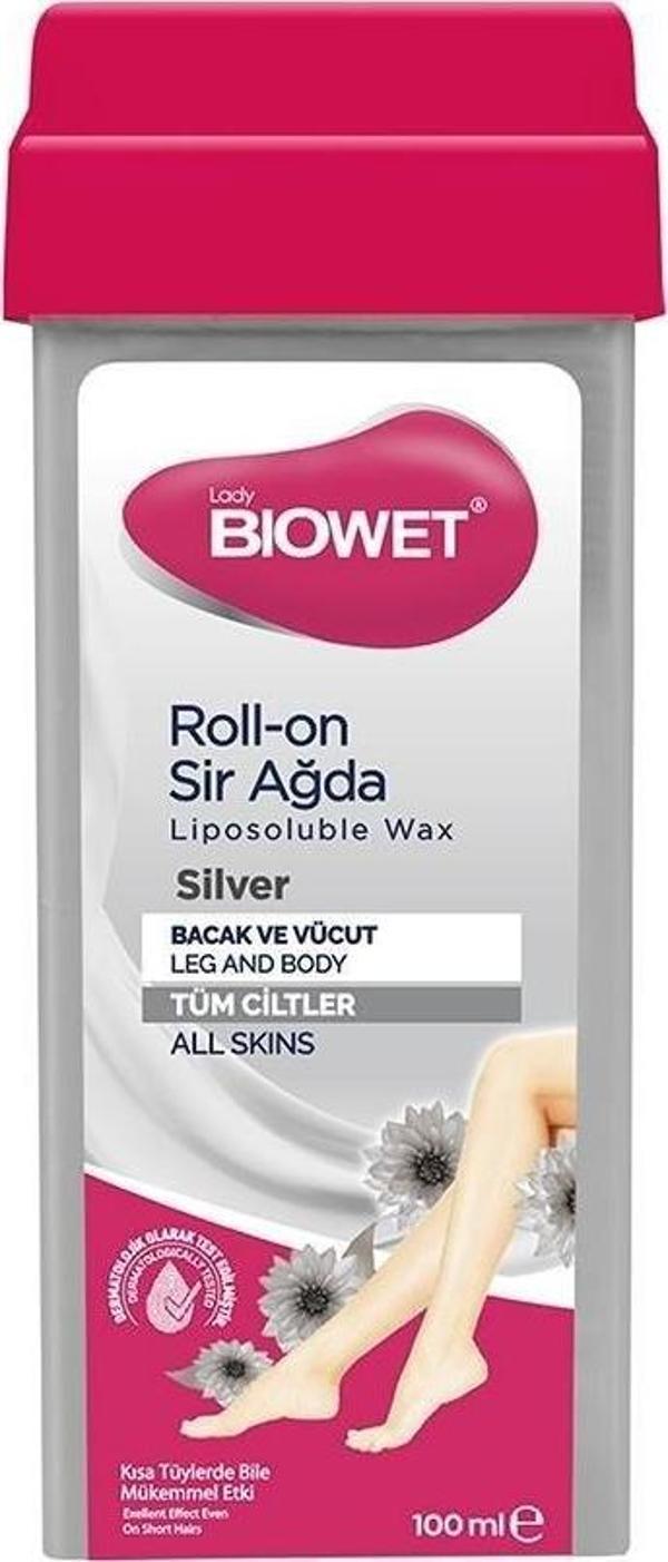 Bıowet Roll-On Sir Ağda Sılver 100 Ml - Image 1