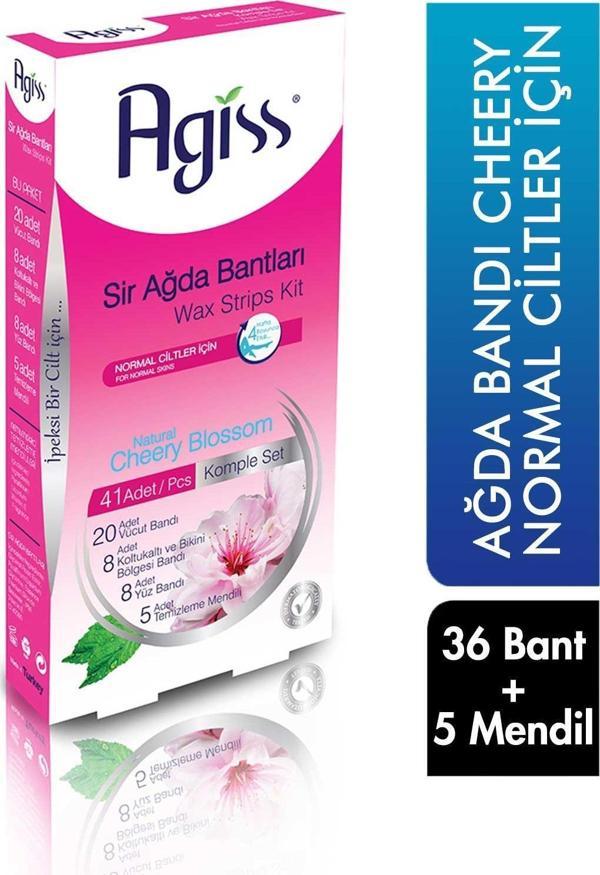 Agiss Sirli Vücut Ağda Bant 41 Li Normal Ciltler İçin - Image 1