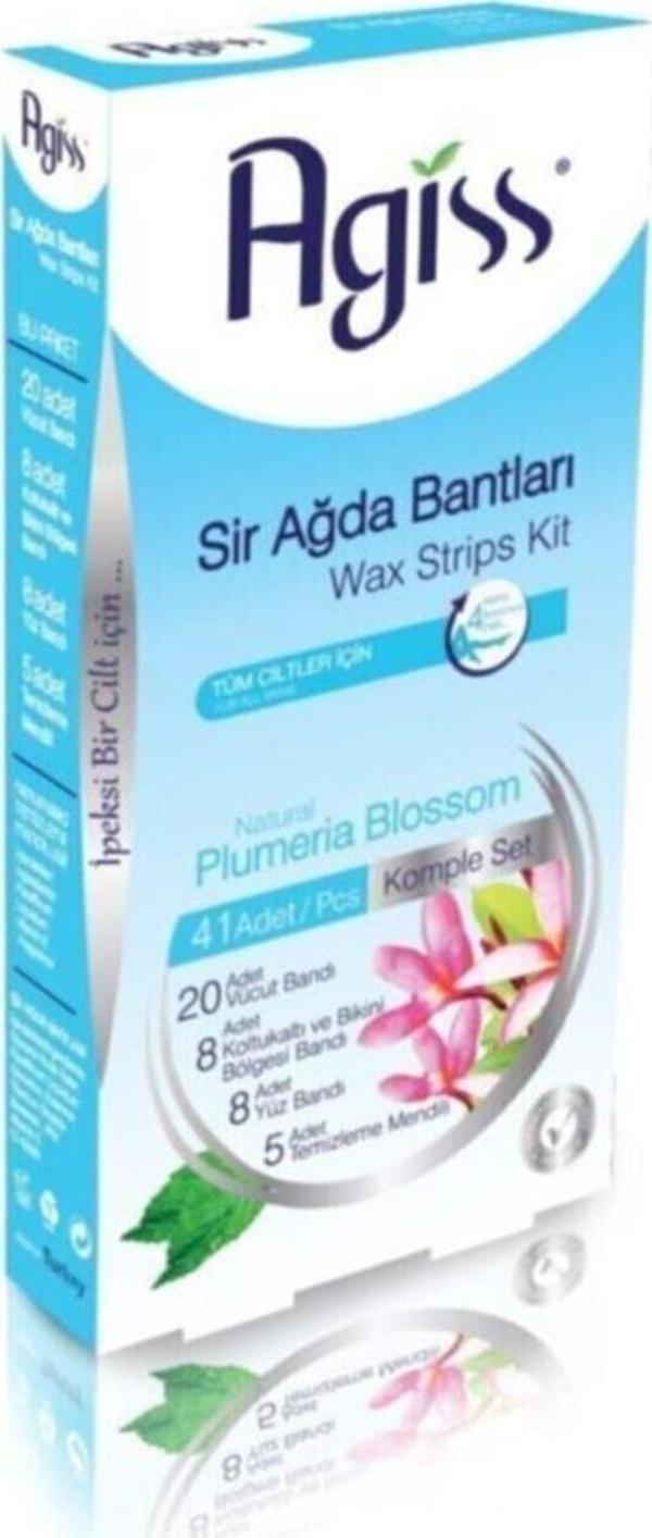 Agiss Sirli Vücut Ağda Bant 41 Li Tüm Ciltler İçin - Image 1