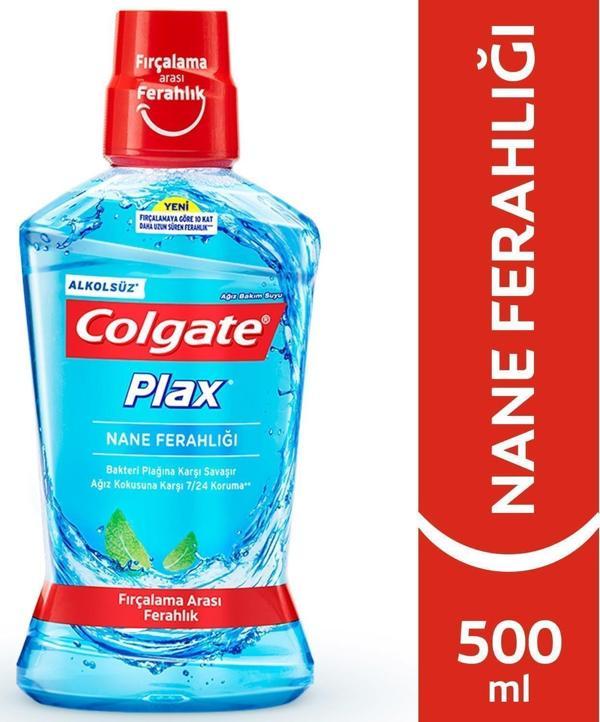 Colgate Plax Nane Ferahlığı Ağız Bakım Suyu 500 Ml - Image 1