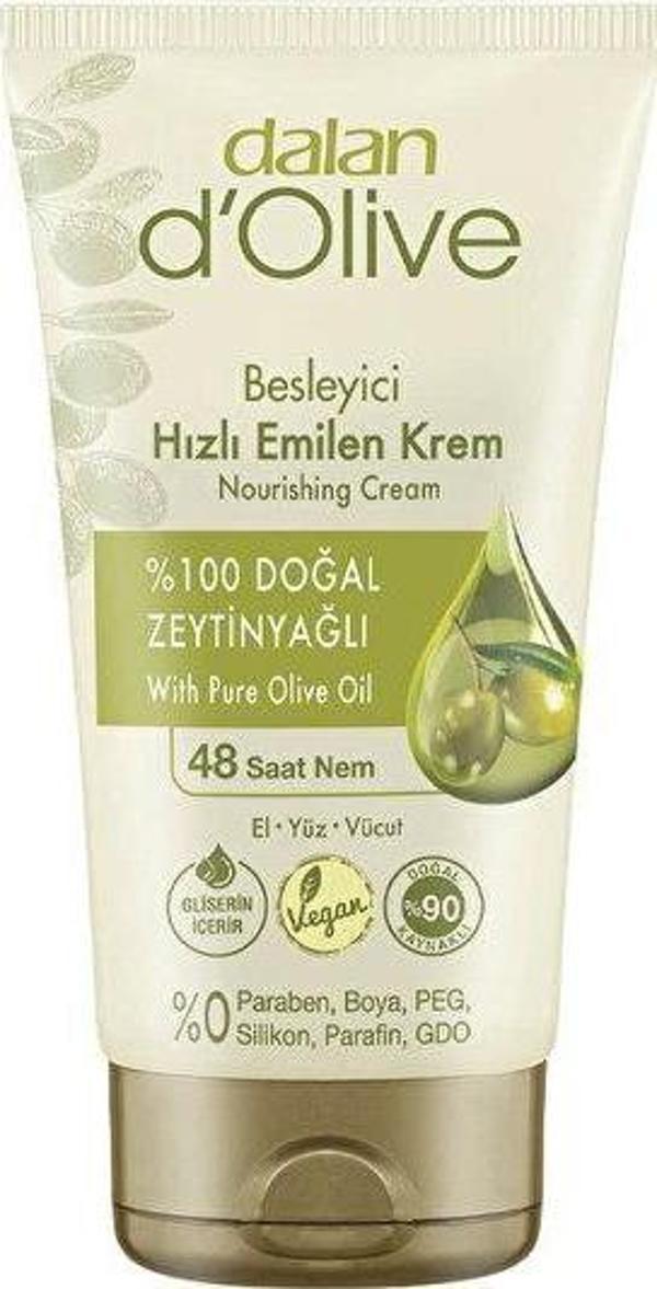 Dalan Dolive Mini Zeytinyağlı Hızlı Emilen 20 Ml Tüp Krem - Image 1