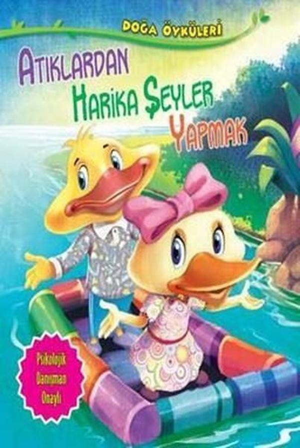 Atıklardan Harika Şeyler Yapmak-Doğa Öyküleri - Parıltı Yayınları - Image 1