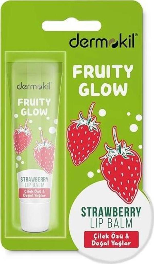 Dermokil Dudak Kremi Çilek Özlü 15 Gr - Image 1