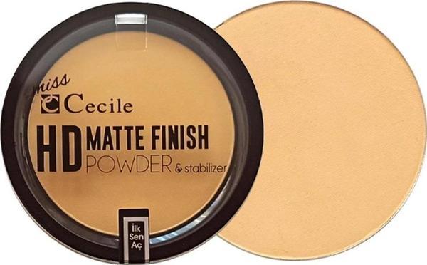 Cecile Hd Matte Fınısh Powder Stabilizer Pudra Hd02 - Image 1