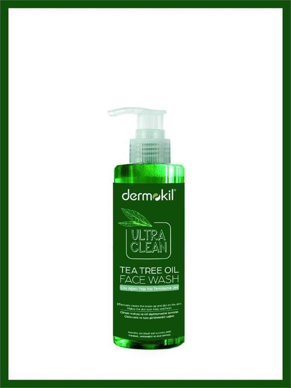 Dermokil Yüz Temizleme Jel Çay Ağacı Seri 300 Ml - Image 1