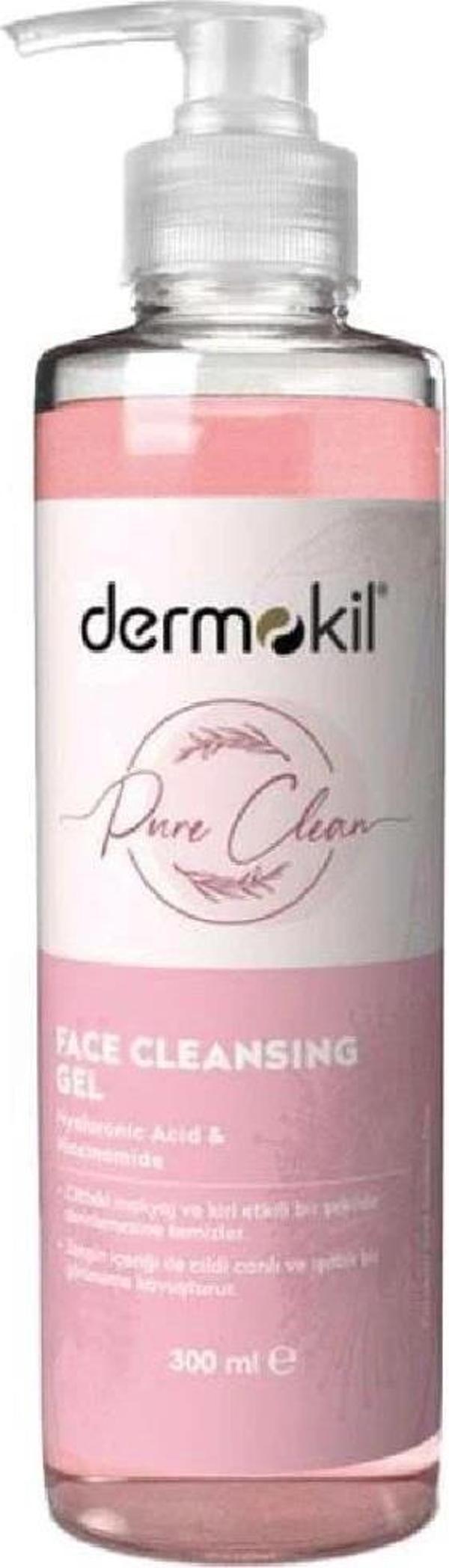 Dermokil Yüz Temizleme Jel Pure Clean 300 Ml - Image 1