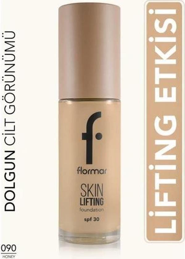 Flormar Skın Lıftıng Foundation 090 Honey 30 Ml - Image 1